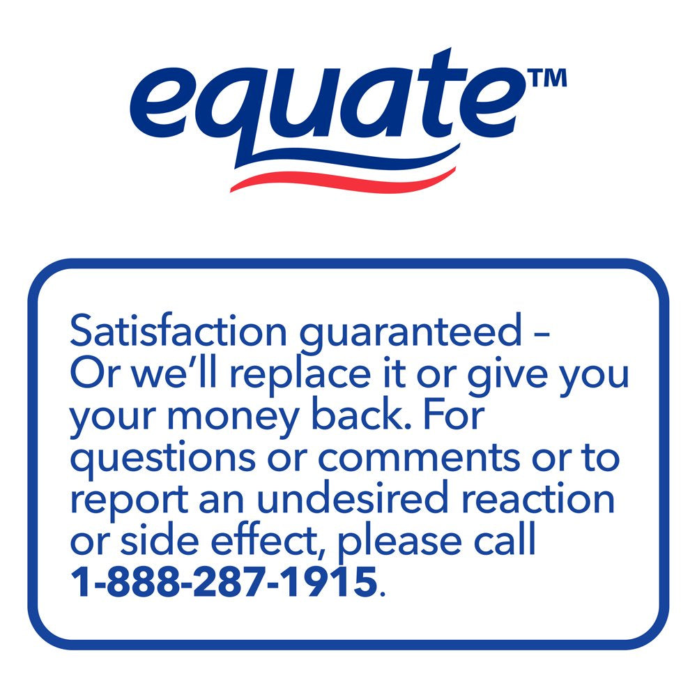 Equate Ultra Strength Antacid Chewable Fruit Tablets, over the Counter, 1000 Mg, 72 Ct