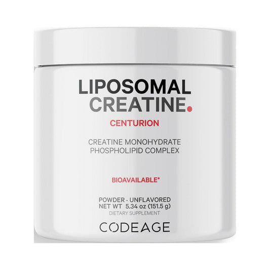 Codeage Liposomal Creatine Monohydrate Powder Supplement, Unflavored, 1-Month Supply, 30 Servings