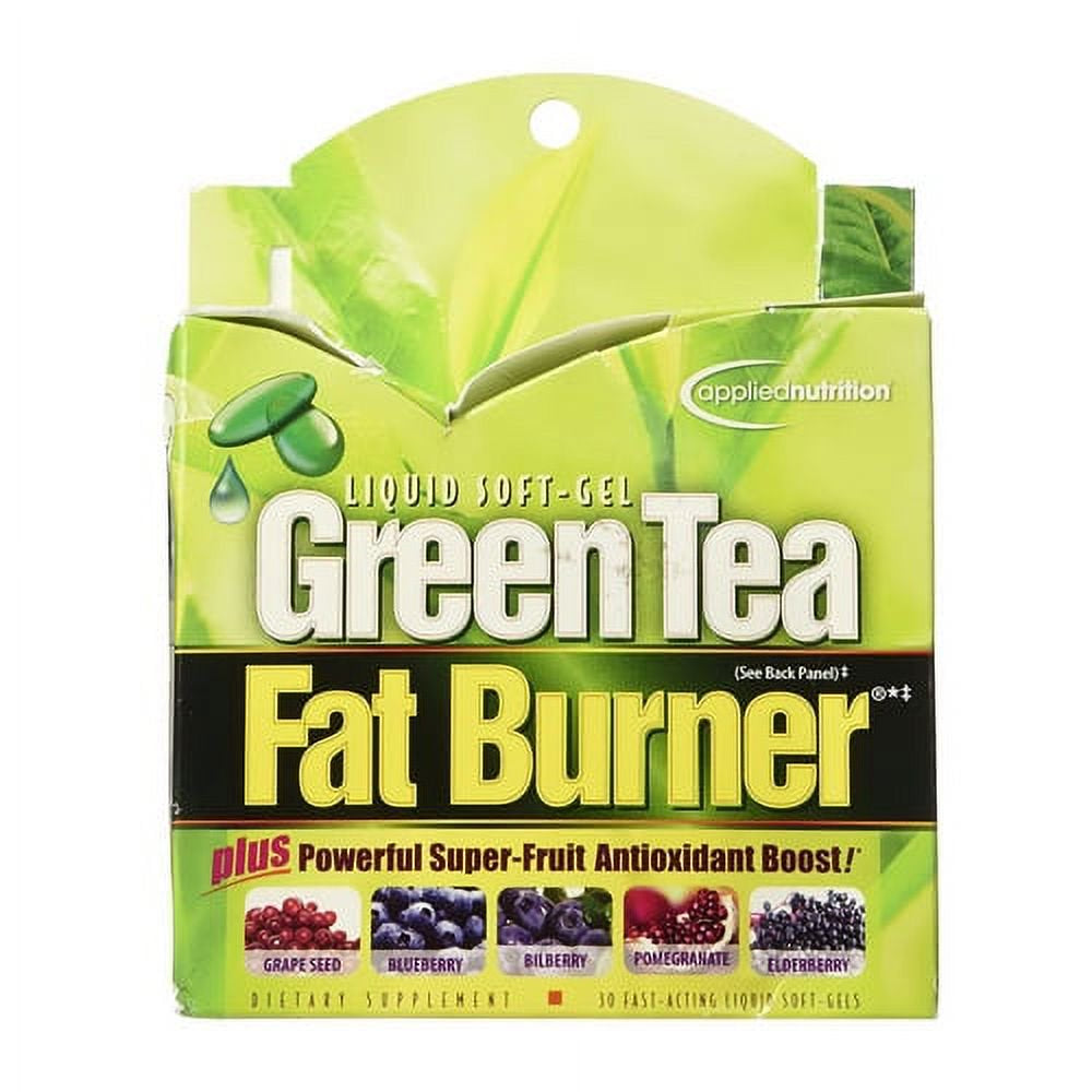 Applied Nutrition Green Tea Fat Burner Weight Loss Pills, 30 Ea, 2 Pack