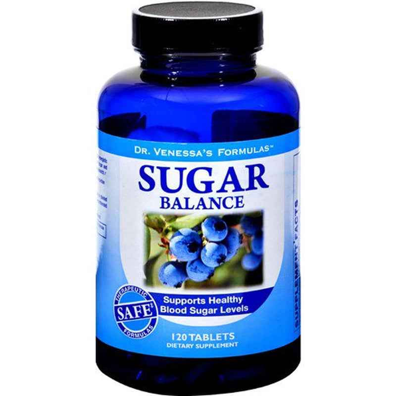 Dr. Venessa'S Formulas - Sugar Balance with Banaba Leaf - 120 Tablets