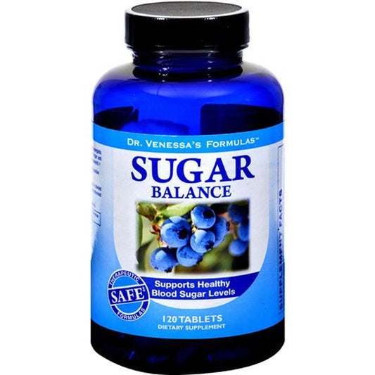 Dr. Venessa'S Formulas - Sugar Balance with Banaba Leaf - 120 Tablets