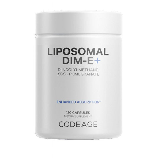 Codeage Liposomal DIM-E, Diindolylmethane, Antioxidant SGS Vitamin E Tocopherols & Isomers, 120 Ct