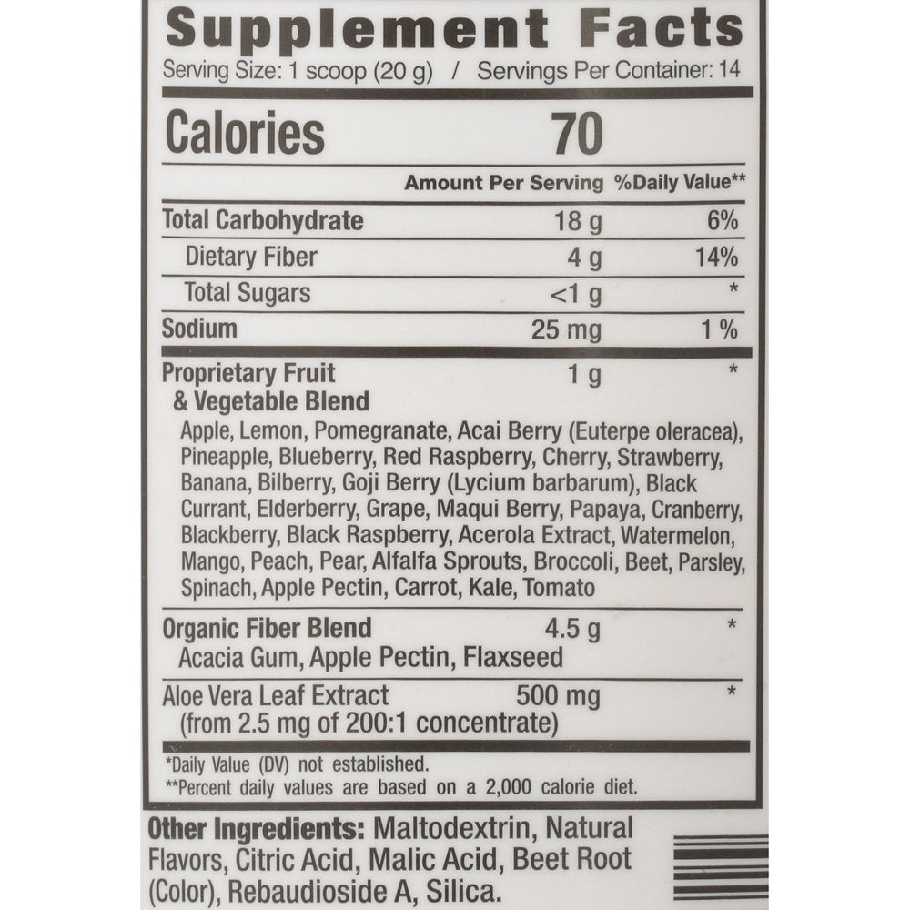 Country Farms Super Cleanse Drink Mix, Berry, 9.88 Oz., 14 Servings