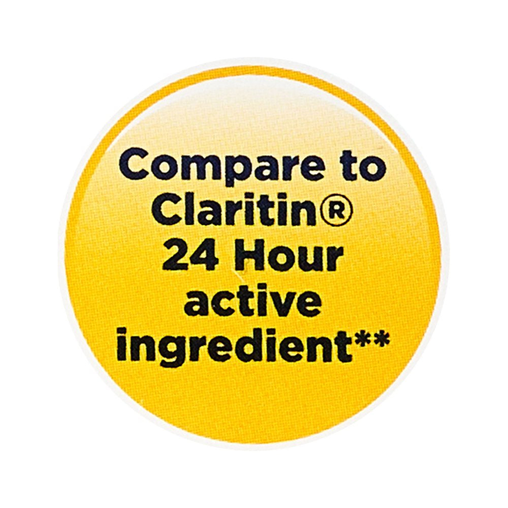 Equate Allergy Relief Loratadine Tablets 10 Mg, Antihistamine, 10 Count