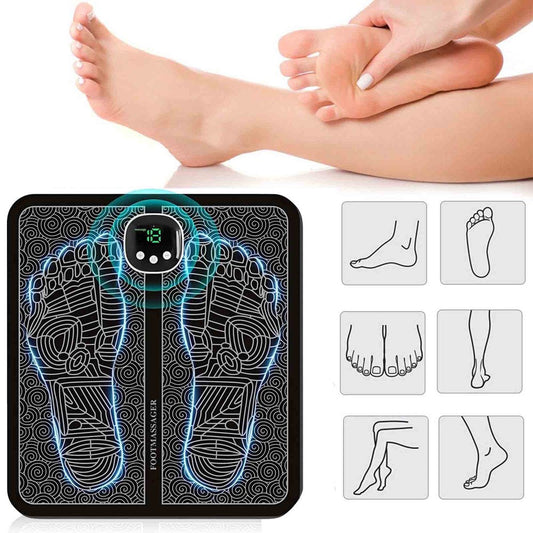 Chamoist Foot Massagers for Neuropathy Pain Relief and Circulation, Whole Body Massager for Neuropathy,Foldable Legs & Feet Massager Pad with 8 Modes, 18 Levels, for Those Who Stand and Work All Day