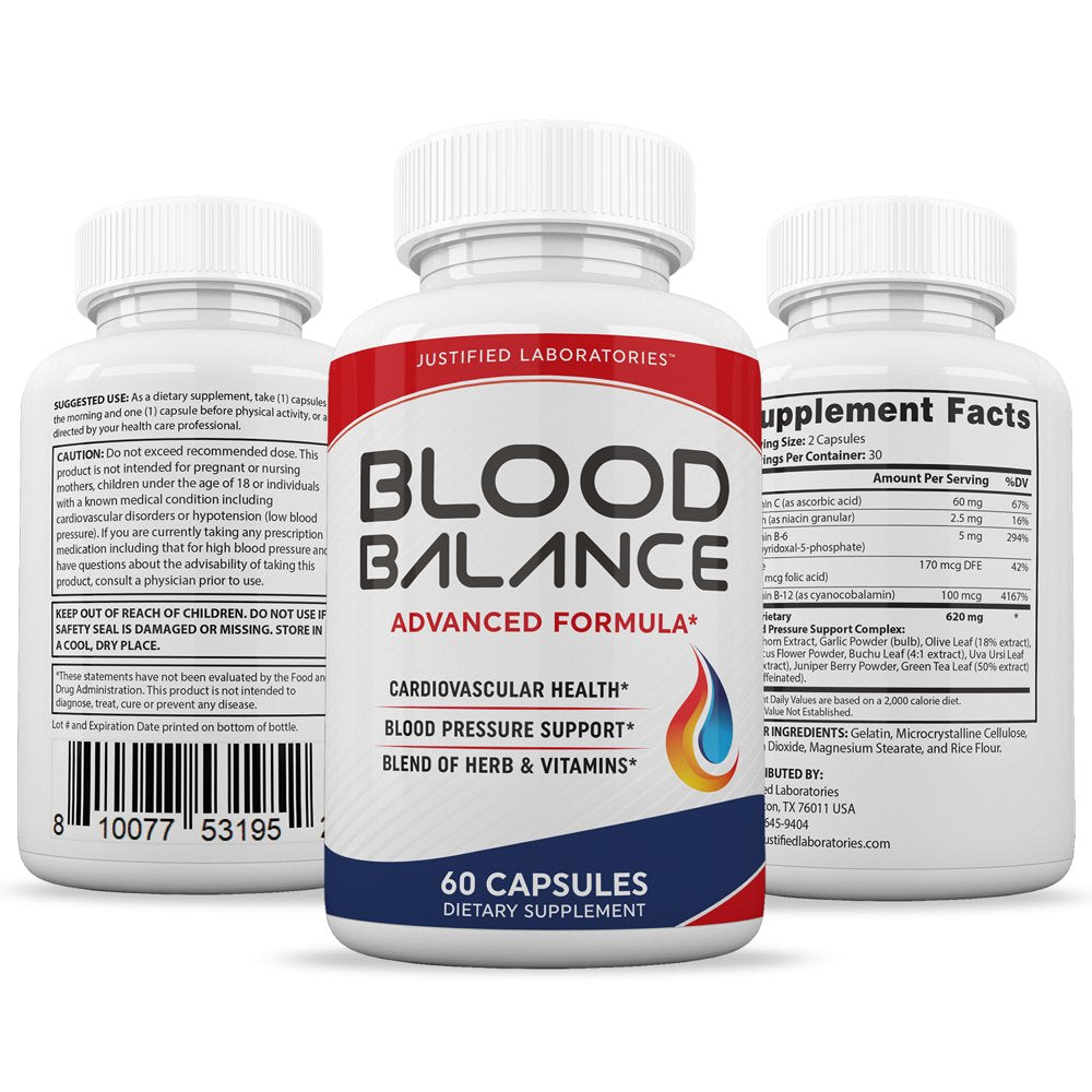 Blood Balance Premium Formula 688MG 60 Capsules