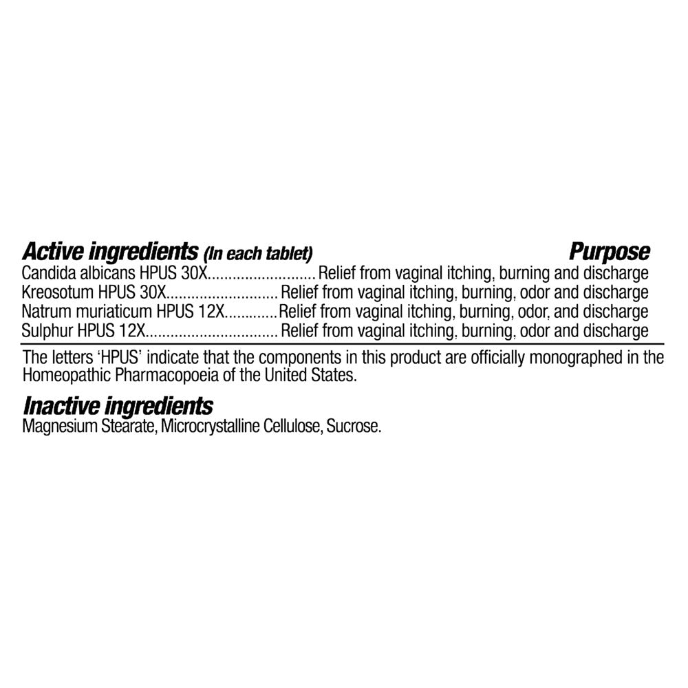 Equate Yeast Relief, 60 Count