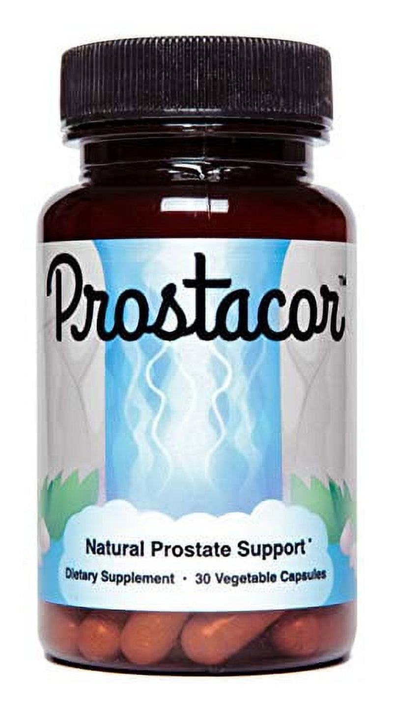 Prostacor - Clinically Proven Prostate Relief Supplement - Non-Gmo, Vegan, Gluten-Free
