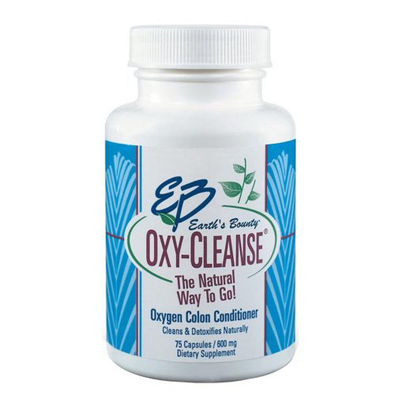 Earths Bounty Oxy Cleanse Oxygen Colon, Conditioner Capsules - 75 Ea, 2 Pack