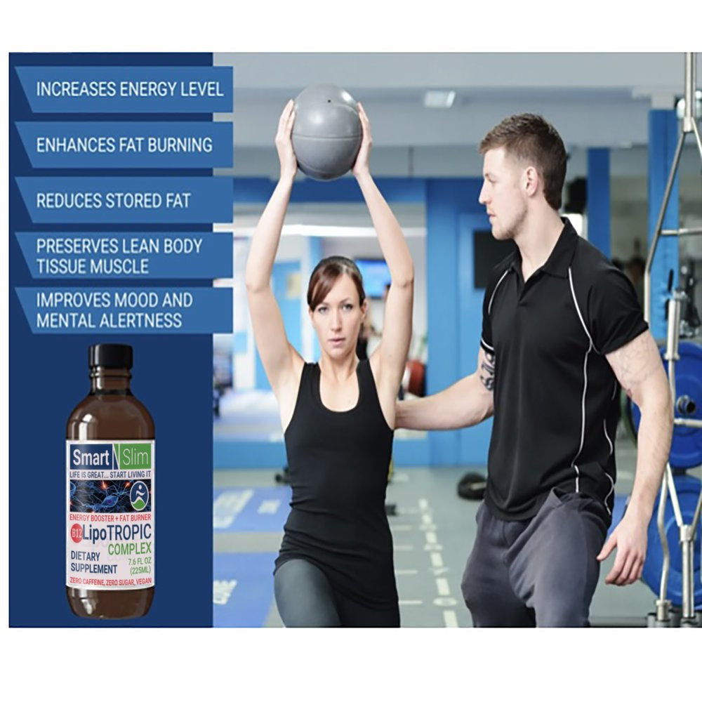 B12 Lipotropic Complex Fat Buster + Energy Booster Liquid Supplement, 30 Days Supply ( 2 Bottles Total 15.20 Fl. Oz). SPECIAL PROMO GET 1 BOTTLE FREE