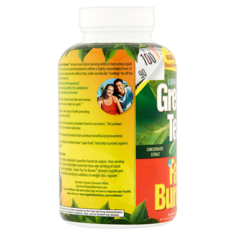 Applied Nutrition Green Tea Weight Loss Supplement, 90 Capsules