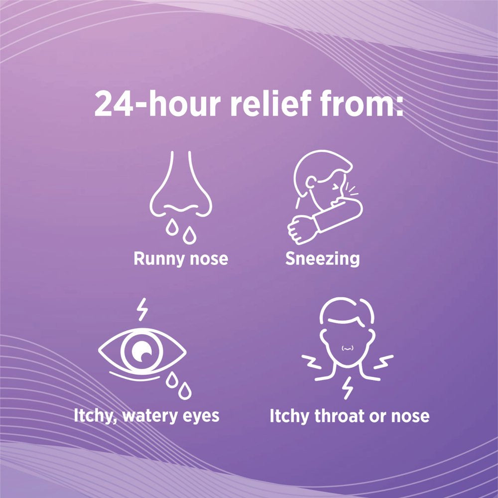 Equate Non-Drowsy Allergy Relief Fexofenadine 180Mg Caplets, 15 Count