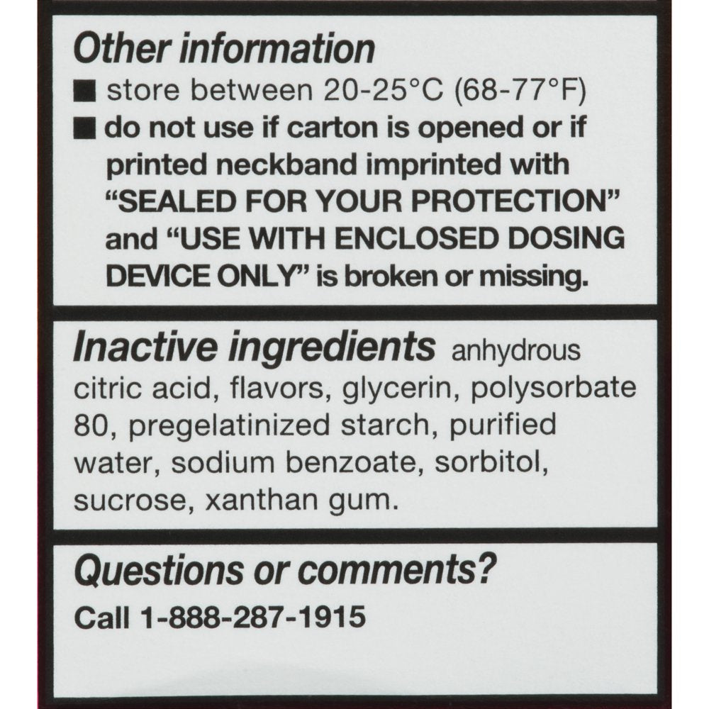 Equate Concentrated Infants' Drops Ibuprofen Oral Suspension, Berry Flavor, 1 Fl Oz