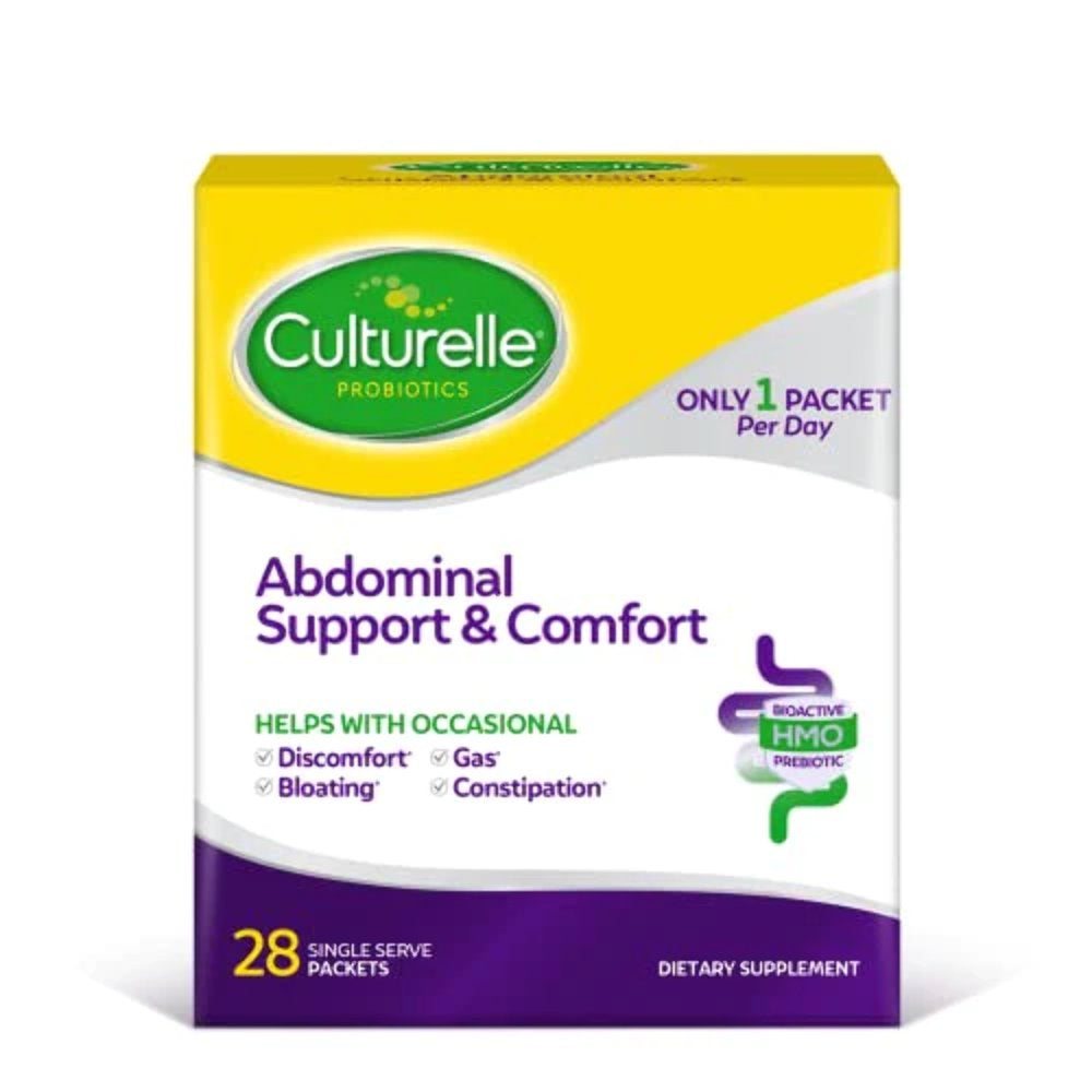 Culturelle Abdominal Daily Support & Comfort, Helps Gut Health* and Occasional Abdominal Issues, 28 Packets