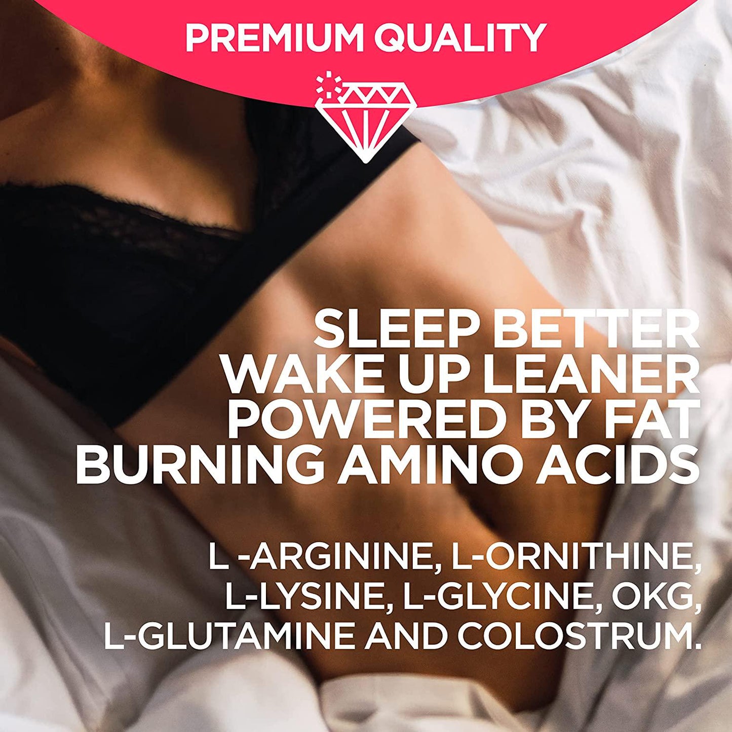 A6BURN Night Time Fat Burner Sleep Aid. Weight Loss for Women And Men, Metabolism Booster, Appetite Suppressant for Weight Loss, Diet Pills. Post Workout Muscle Recovery Amino Acids And Immune Support