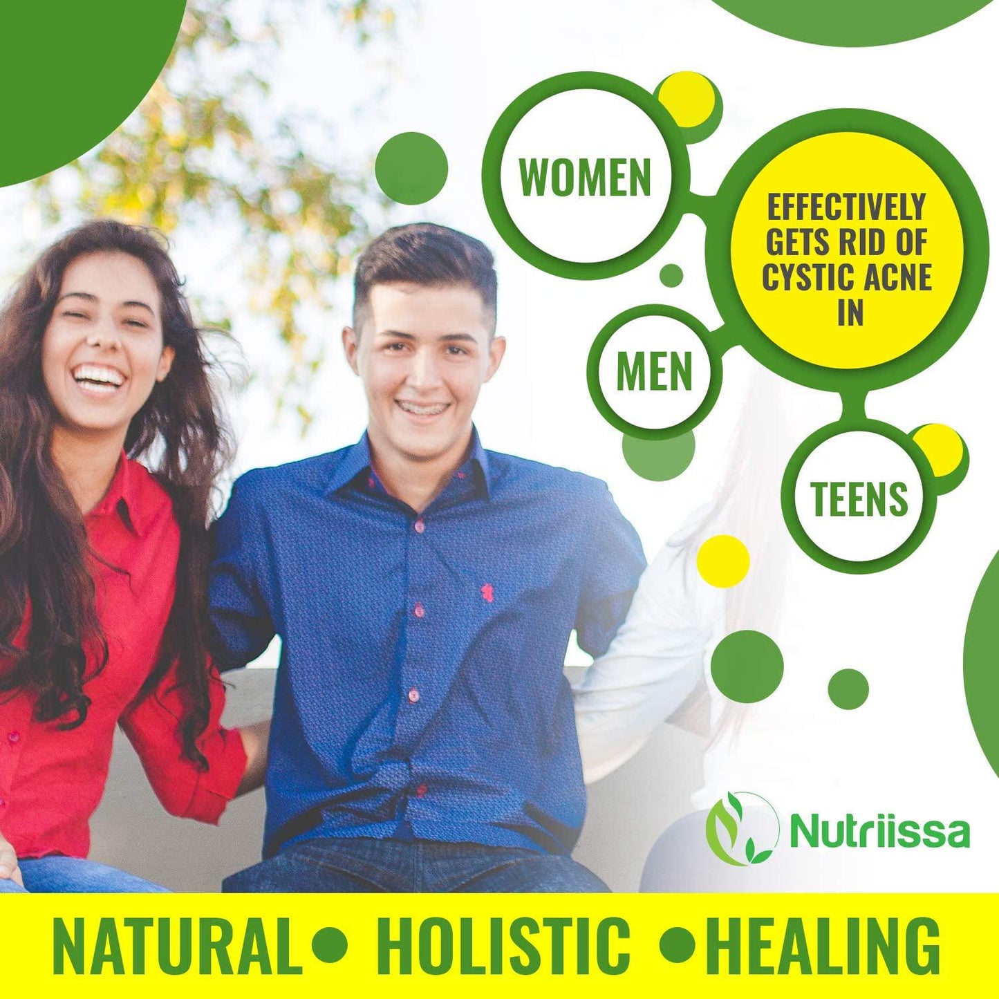 ACNEtane Vitamin Supplements by Nutriissa 180 Veggie Capsules All-Natural Dietary Supplement for Acne Proprietary Blend with Co-Enzyme Q10, L-Carnitine Ideal for Hormonal, Puberty, Cystic Acne