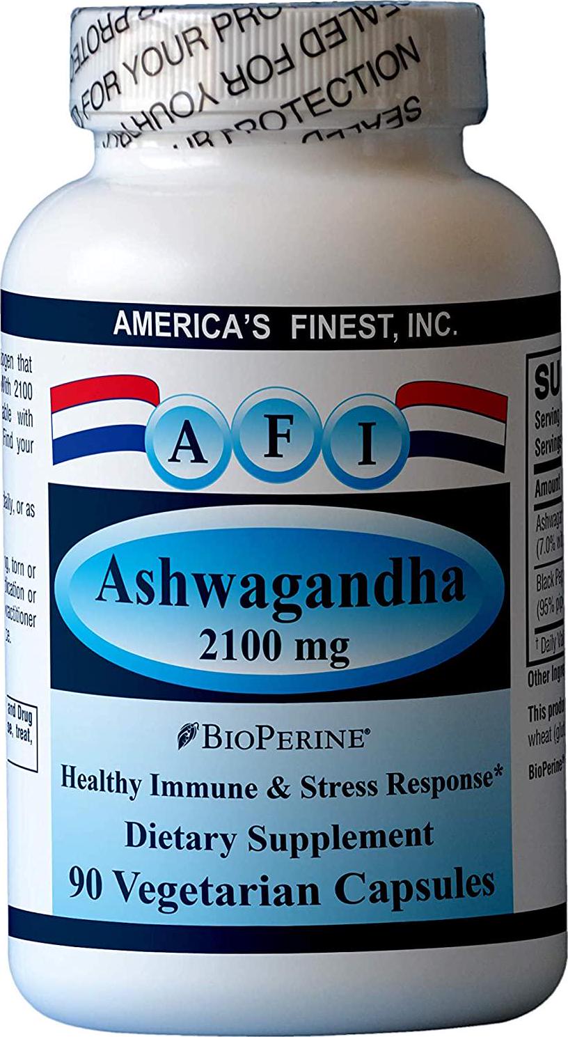 AFI Ashwagandha 2100 mg, 90-Count