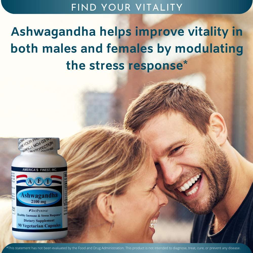 AFI Ashwagandha 2100 mg, 90-Count