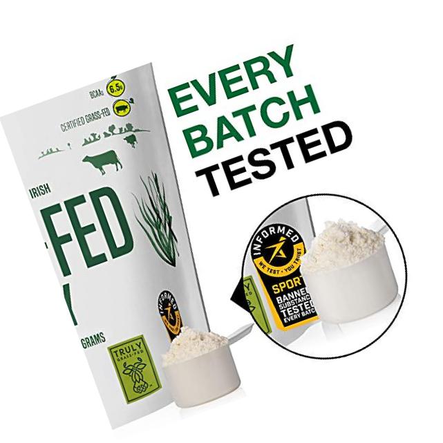 AGN Roots Grassfed Whey Protein | Certified Brand List ASPCA | Certified Entire Life On Pasture Grass Fed | Unflavored | Informed Choice and Sport | Sustainably Farmed | Certified by A Greener World