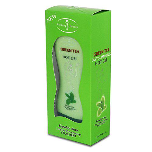 AICHUN BEAUTY Green Tea Paprika Slimming Gel Full-Body Fat Burning Fast Weight Lose Product Slim Abdomen Anti Cellulite Weight Loss Cream 250g (Green Tea)