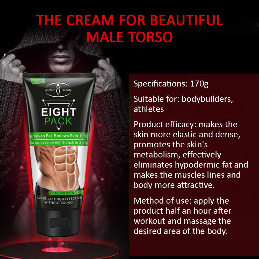 AICHUN BEAUTY Men Women Abdominal Muscle Cream Anti Cellulite Slimming Fat Burning Cream for Good Figure 170g