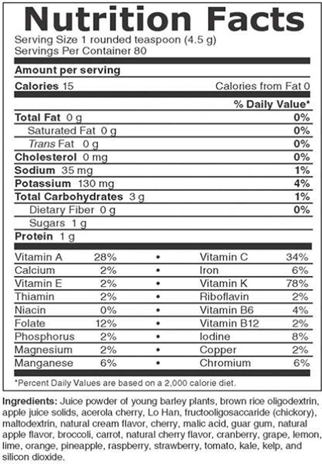 AIM BarleyLife Xtra 12.7oz (3 Pack) Antioxidants for Healthy Immune System and Whole Body Health
