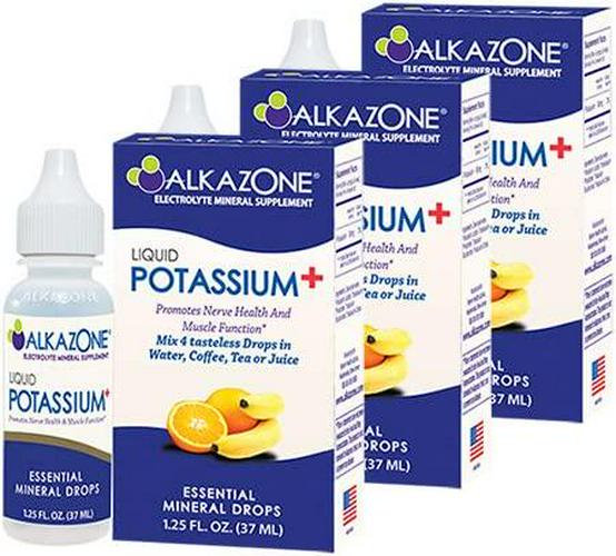 ALKAZONEÂ Liquid Potassium (Mineral Supplement) (3 Pack)