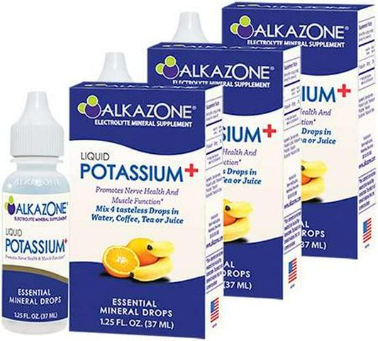 ALKAZONEÂ Liquid Potassium (Mineral Supplement) (3 Pack)