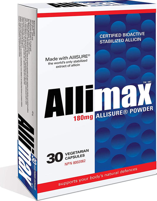 ALLIMAX Capsules 180mg 30 Capsules