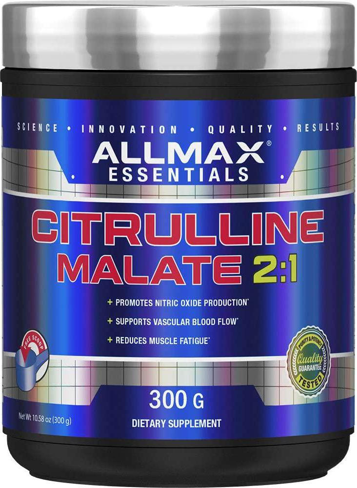 ALLMAX Citrulline Malate 2: 1 Muscle Endurance Enhancer, 300 grams