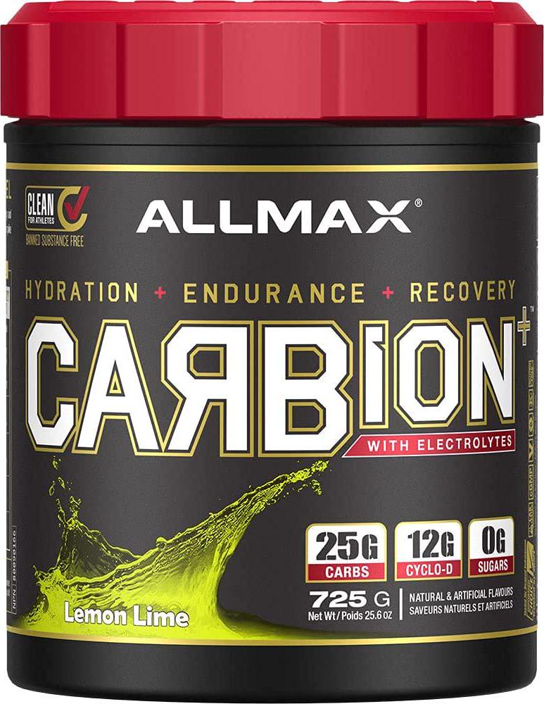 ALLMAX Nutrition - CARBION+ (Hydration, Endurance and Recovery) - Lemon Lime -725g