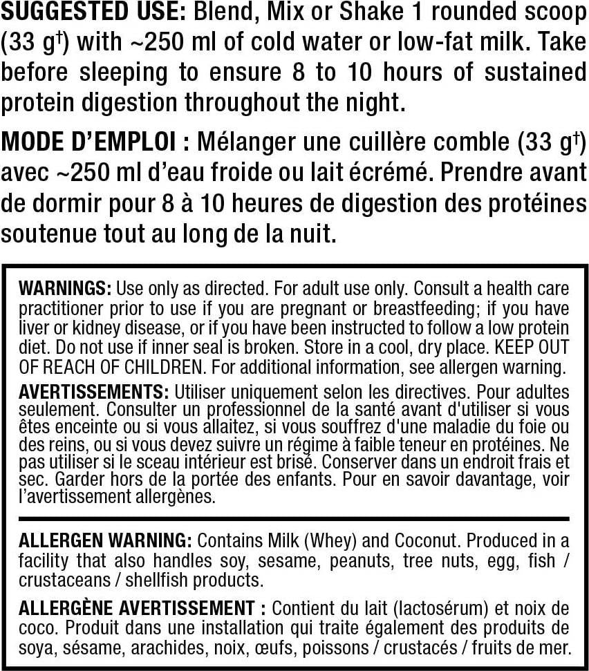 ALLMAX Nutrition CaseinFX, 100% Casein Micellar Protein, Vanilla, 2 lbs. (907 g)