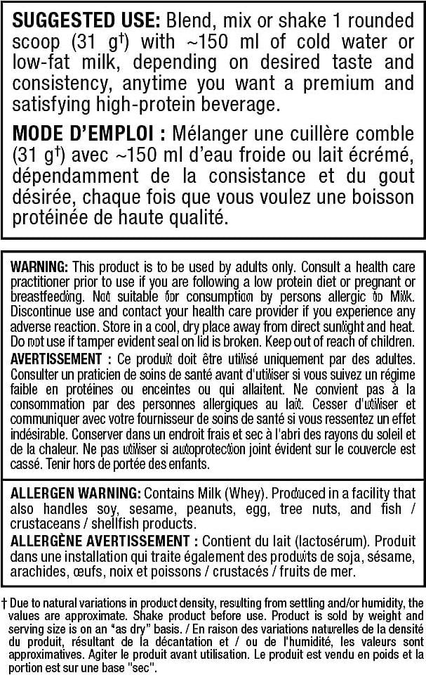 ALLMAX Nutrition Isonatural Whey Protein Isolate, Vanilla, 2 lbs