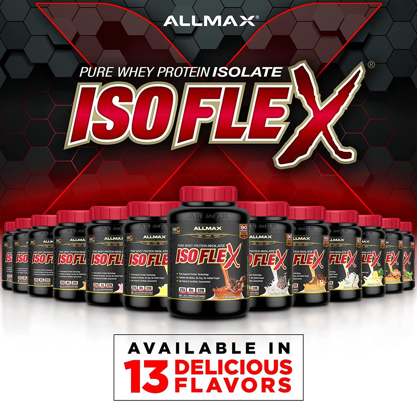 ALLMAX Nutritrion - ISOFLEX (Strawberry, 5 Pound)