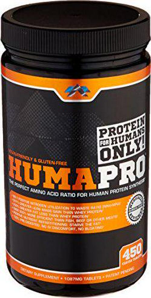 ALR Industries Humapro Tabs, Protein Matrix Formulated for Humans, Waste Less. Gain Lean Muscle, 1087mg, 450 Tabs