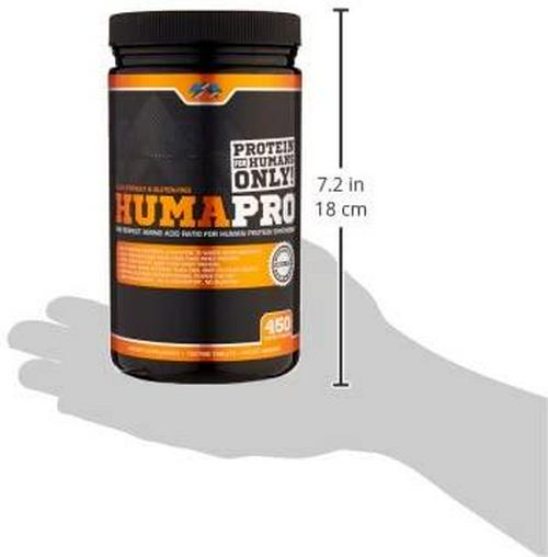ALR Industries Humapro Tabs, Protein Matrix Formulated for Humans, Waste Less. Gain Lean Muscle, 1087mg, 450 Tabs