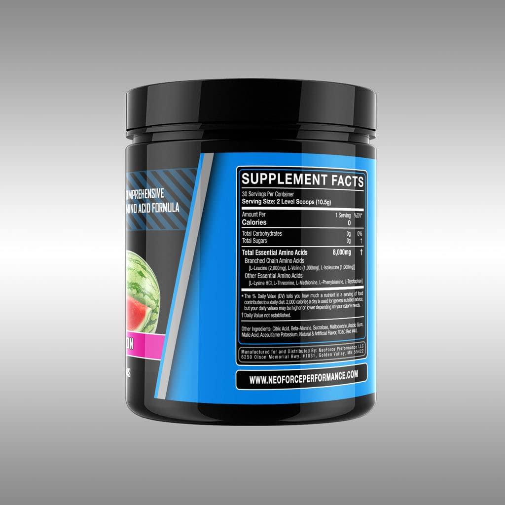 AMINOFORCE Essential Amino Acids - Watermelon, 30 Servings