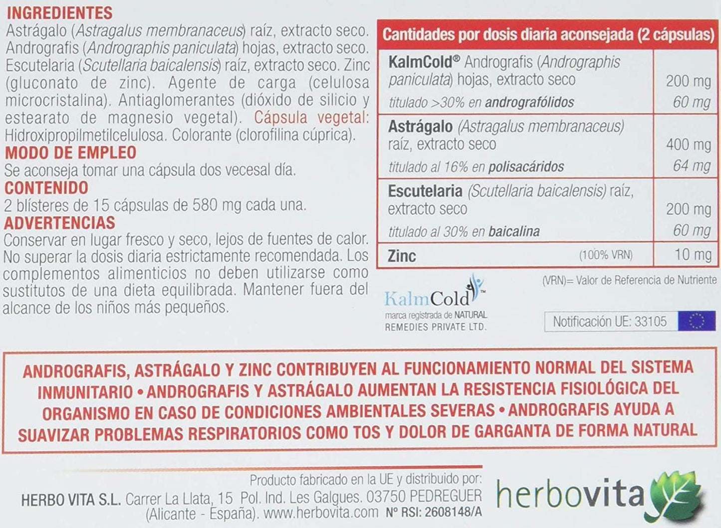 ANASVIR Herboita 30cap, Standard, Single