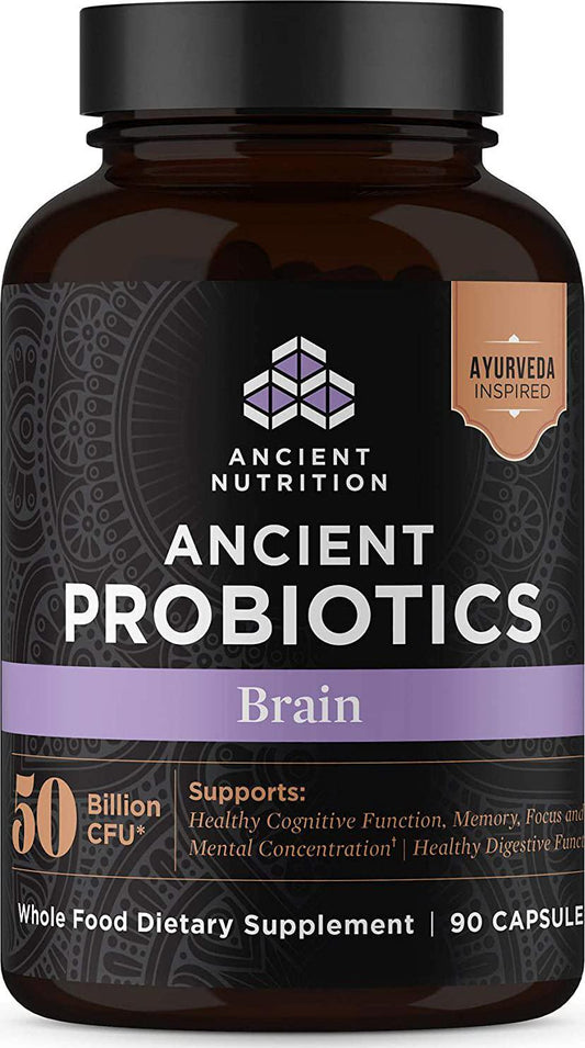 ANCIENT NUTRITION Brain Probiotics, 90 CT