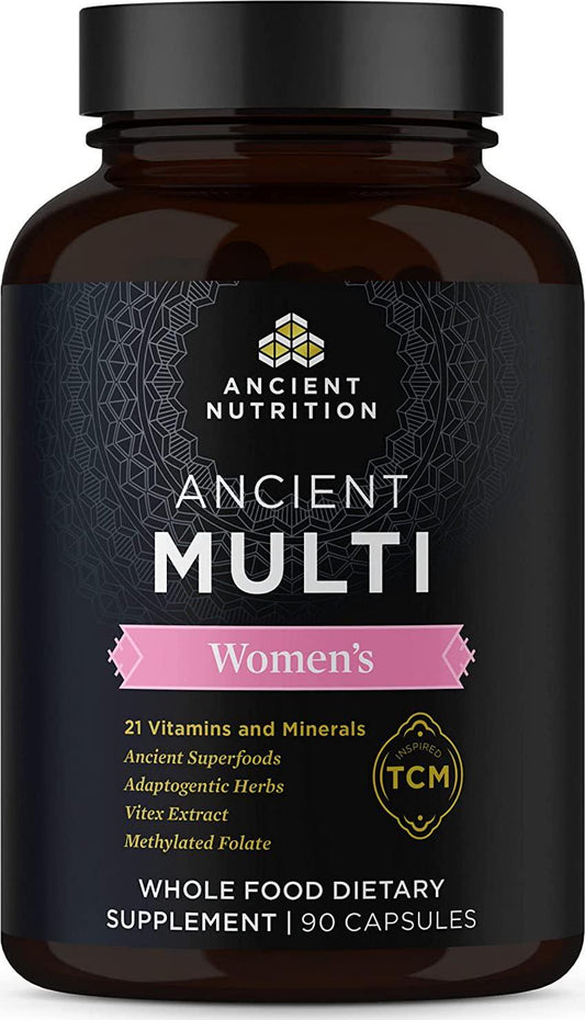 ANCIENT NUTRITION Women&#039;s 3-Day Multivitamin, 90 CT