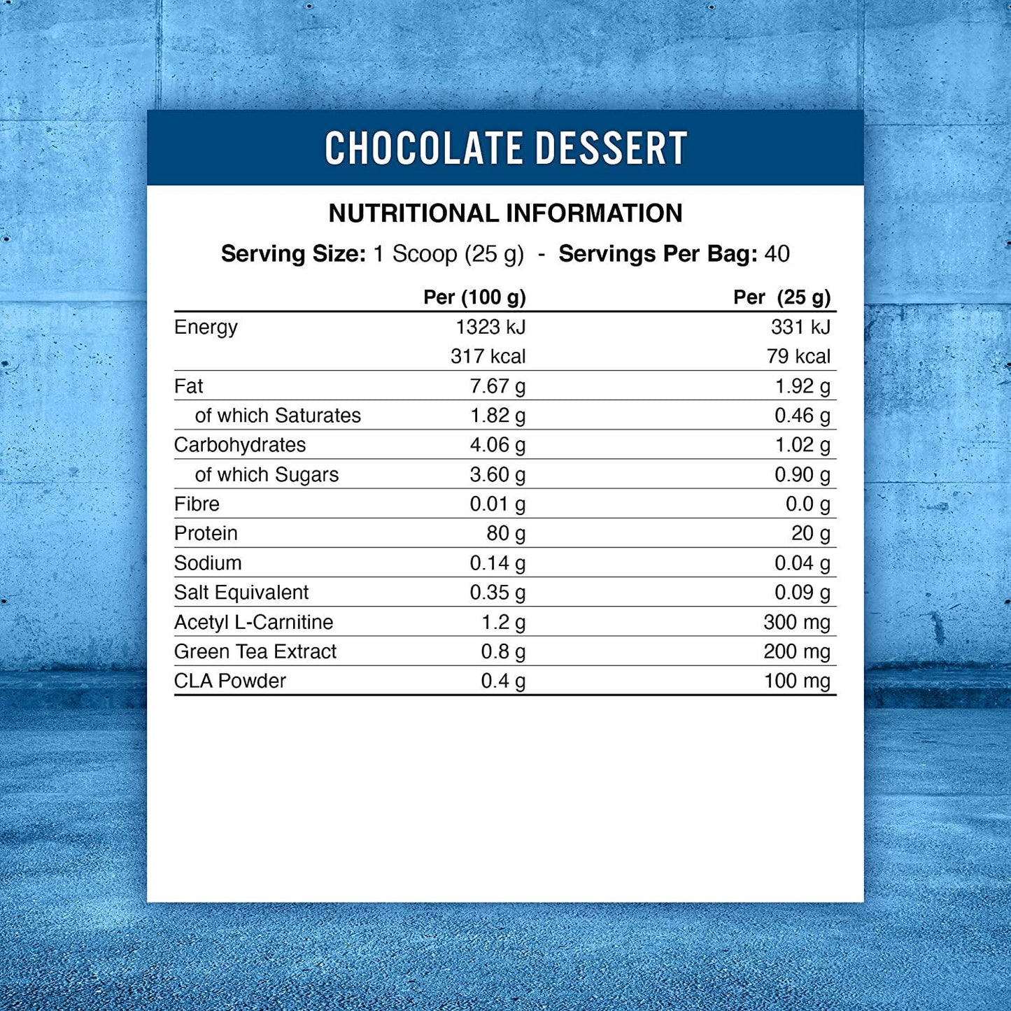 AN Health and Fitness Diet Whey Protein Powder, High Protein, Low Carb, Low Sugar, Weight Loss with CLA, L Carnitine, Green Tea, High PhD Supplement (Chocolate Dessert, 1kg)