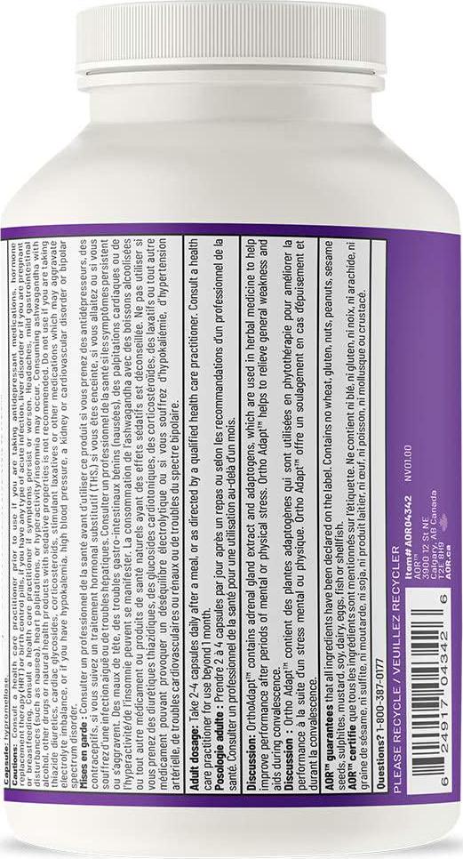 AOR Ortho Adapt, 240 Capsules