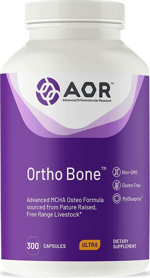 AOR, Ortho Bone, Nutritional Support for Foundational Health and Energy, Multivitamin and Mineral Supplement, 30 Servings (300 Capsules)