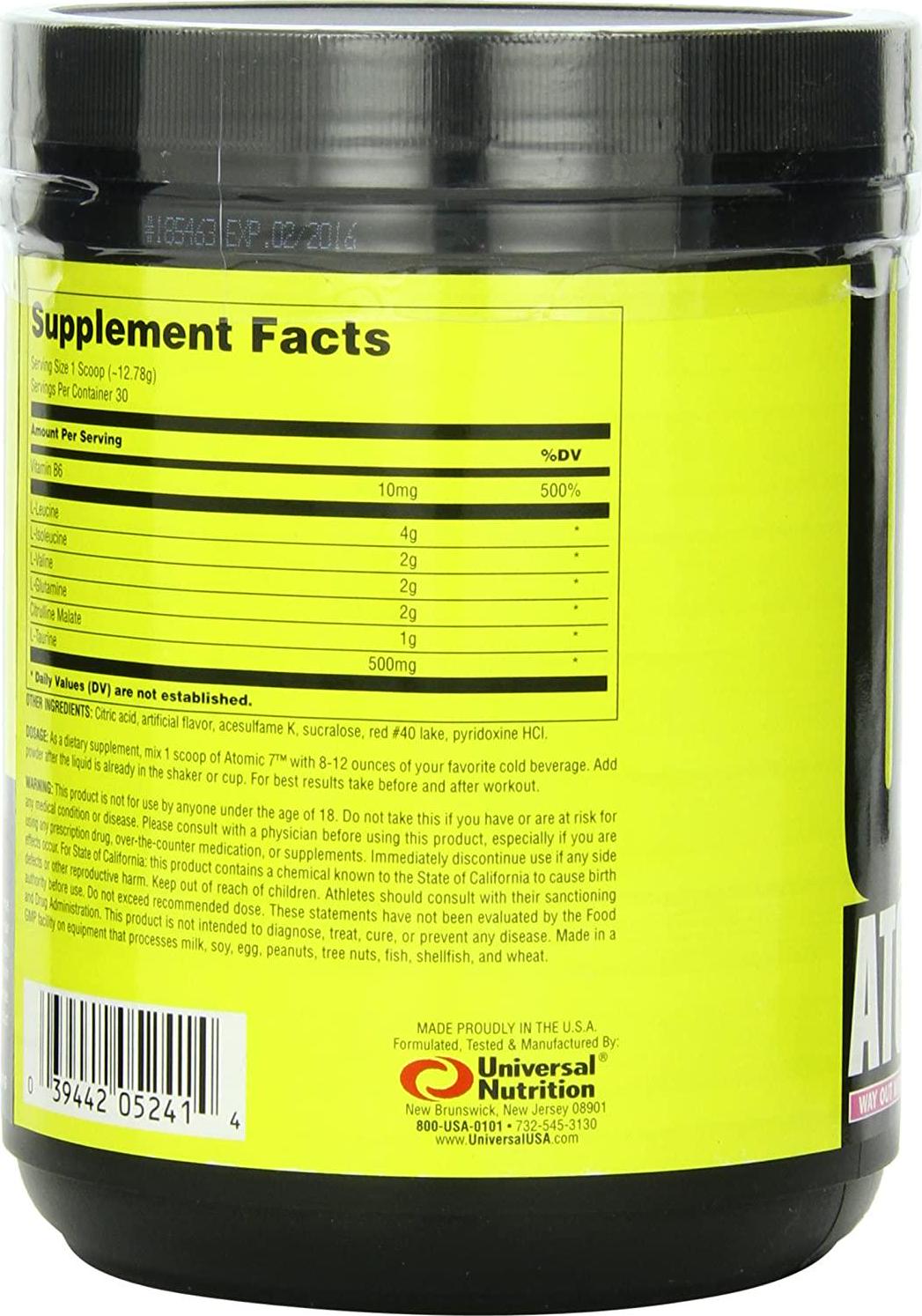 ATOMIC 7 WATERMELON 384gm