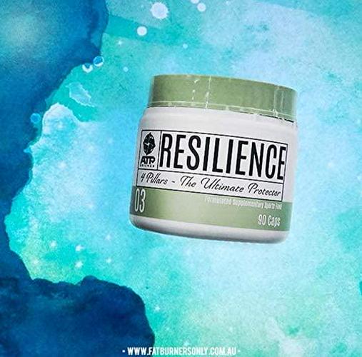 ATP Science Resilience Immune System Booster Vitamin C Supplement and Health Protector, Anti-Inflammatory and Intestinal Balance Support, Stomach-Friendly, All 100% Natural and Vegan Ingredients, Non-GMO