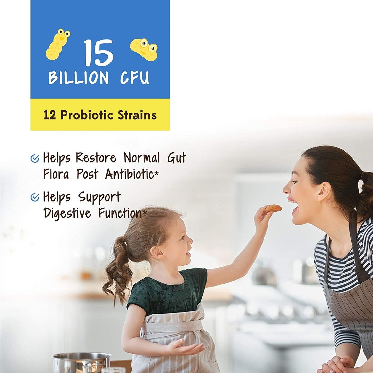 AVIRA ORGANICS Avira Organics Probiotics - Kids Antibiotic Support, 60 Count