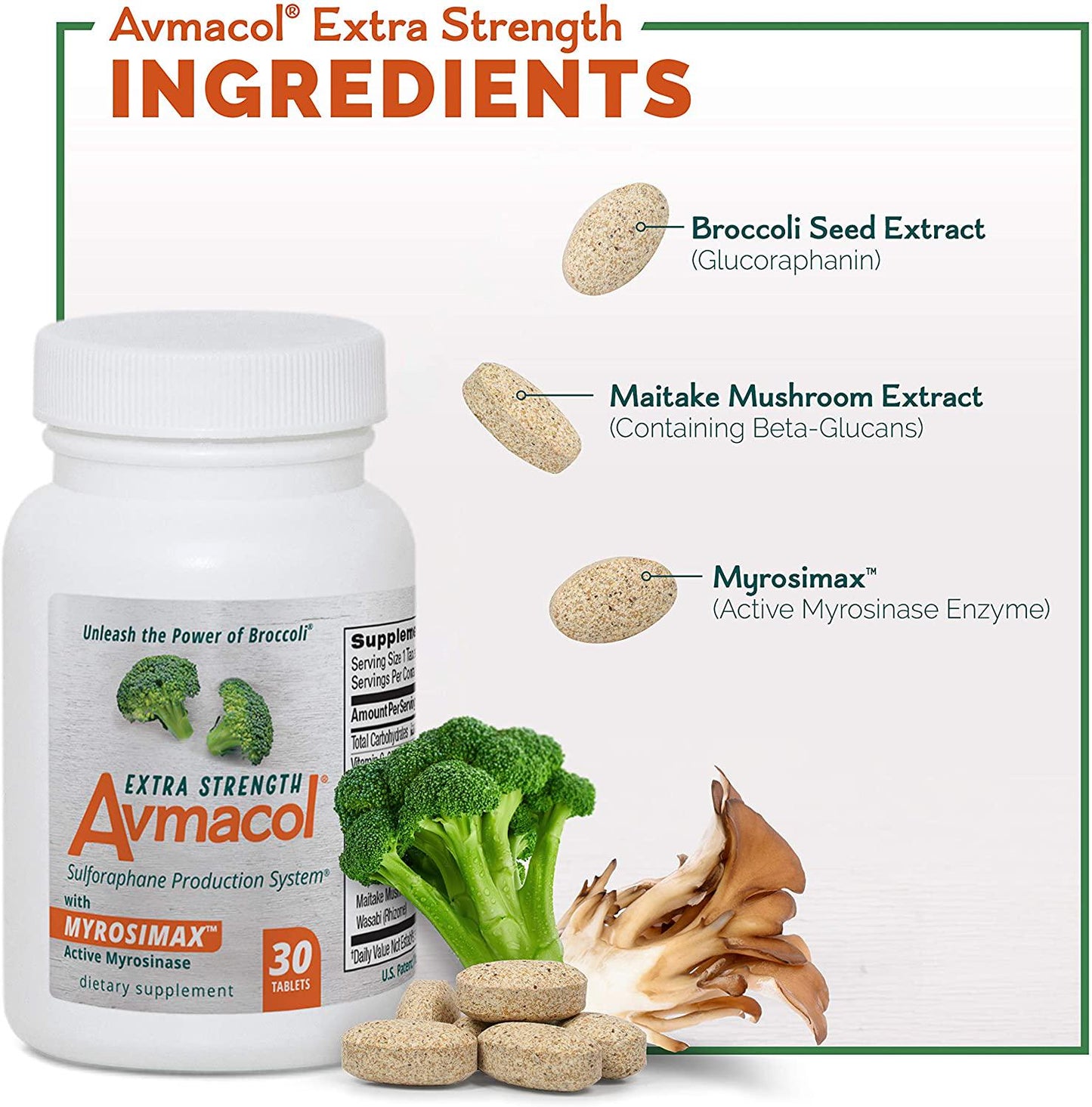 AVMACOL Extra Strength 30 Tablets (Once Daily)