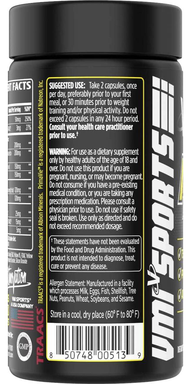 AXR Alpha Male | maximum Hormonal Support Supplement for Men | Testosterone Booster | Post Cycle Therapy 60ct