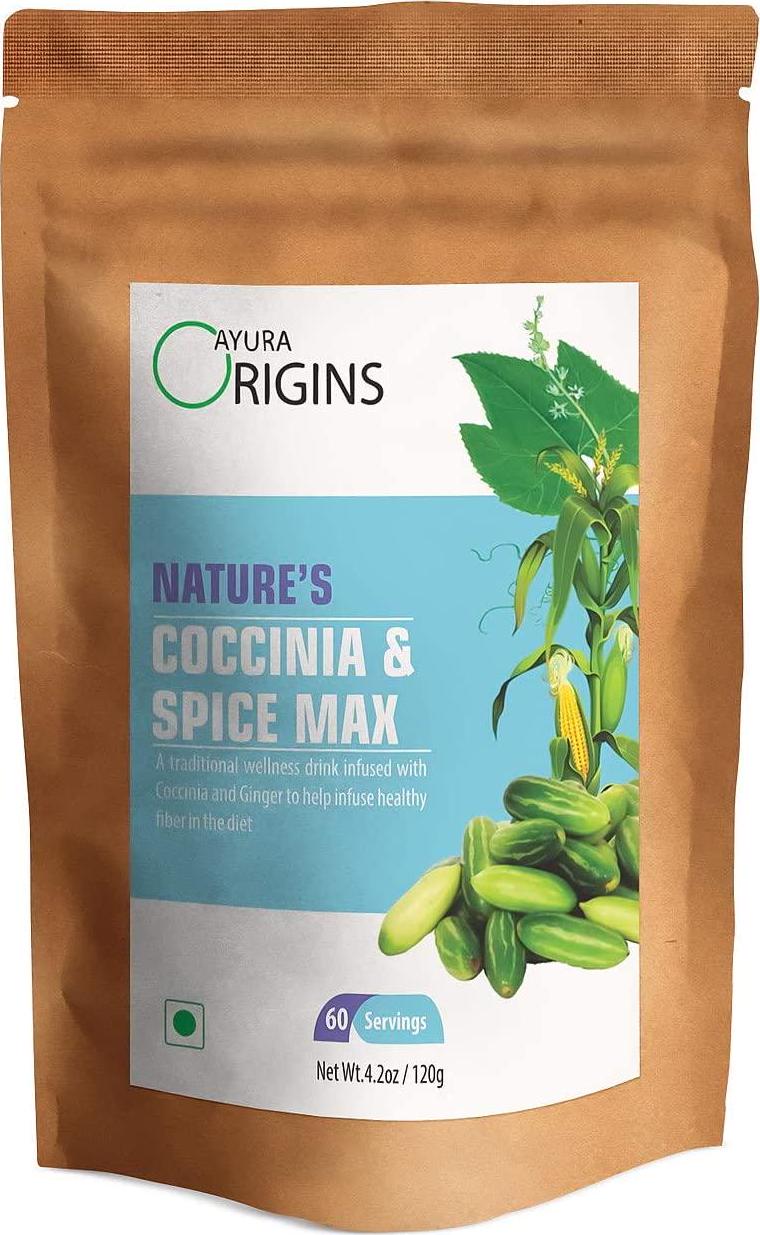 AYURA ORIGINS Nature's Coccinia and Spice Max- Herbal Supplement to Support Digestion