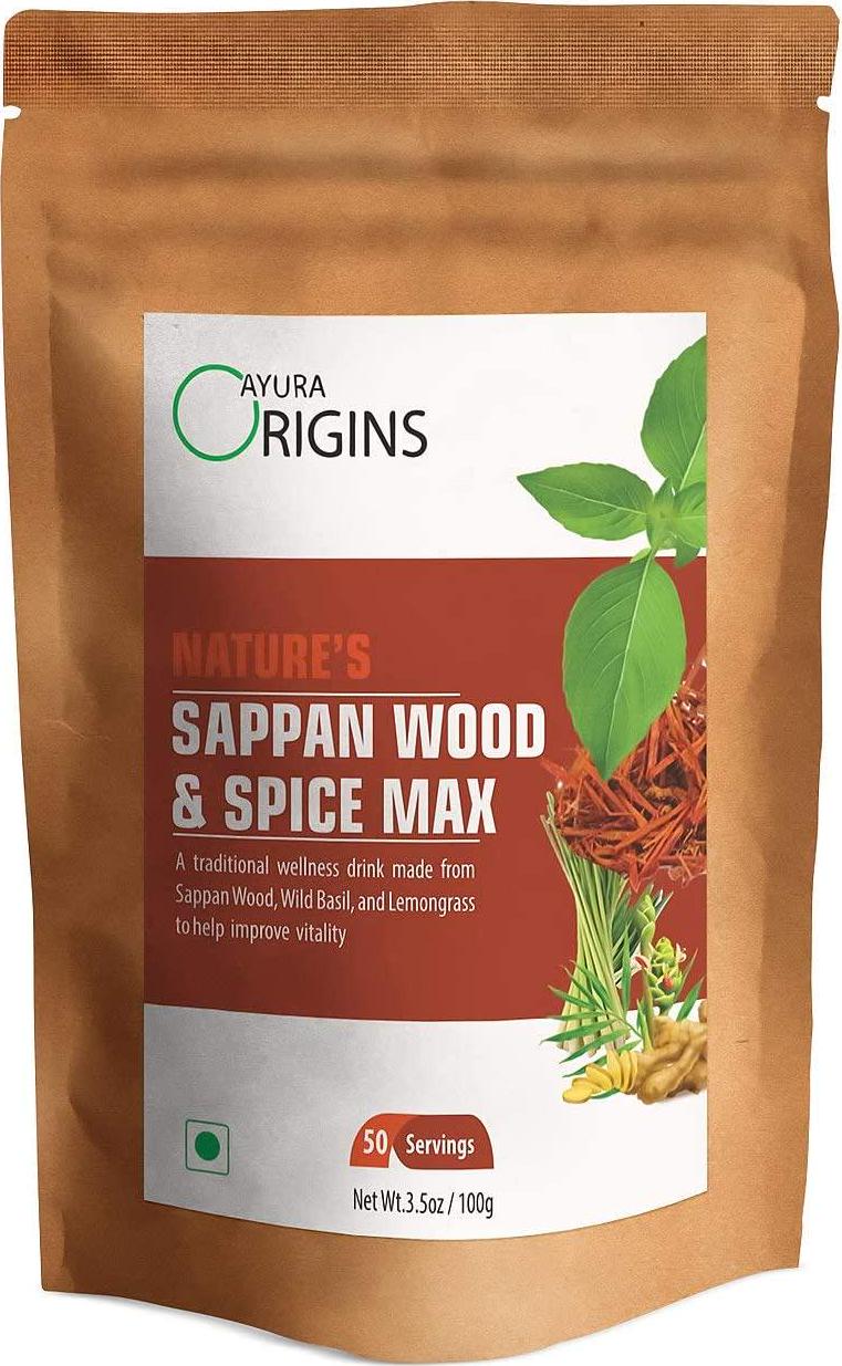 AYURA ORIGINS Nature s Sappanwood and Spice Max - Herbal Supplement to Support Body Detox